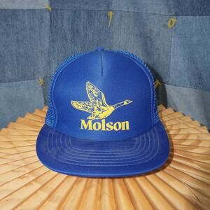 American Vintage Blue and Yellow Hat